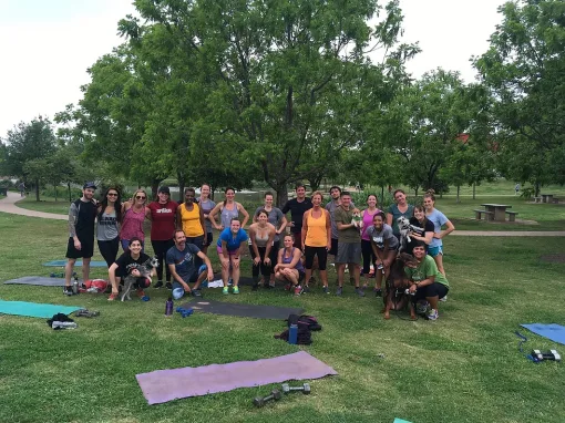 BBBrown Fitness outdoor workout session